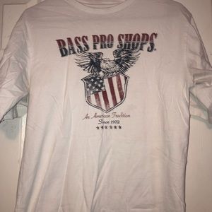 Bass Pro Shops White Shirt